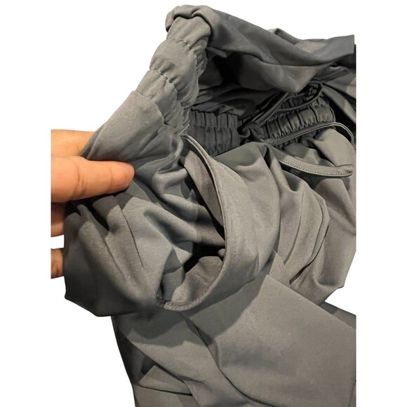 Maurices XS Charcoal Gray Stretchy Lounge Jumpsuit - Picture 3 of 16